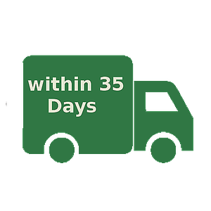 Default delivery within 35 days per 5Kg without bulky freight